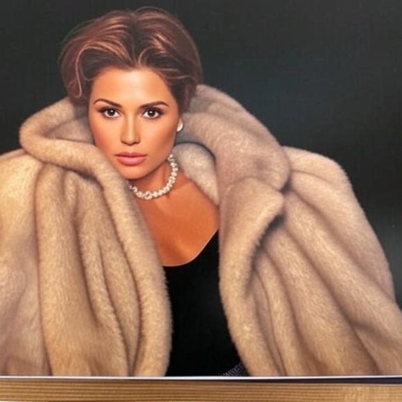 Ladies Mid-length Mink Coat